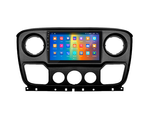 Штатная магнитола Lesko для Opel Movano B 2010-2019 экран 10" 4/64Gb CarPlay 4G Wi-Fi GPS Prime