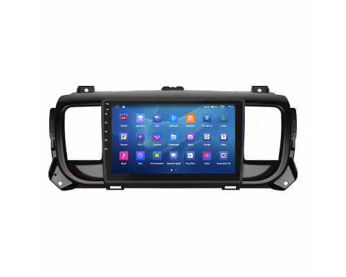 Штатная магнитола Lesko для Opel Vivaro C 2019-н.в. экран 9" 4/64Gb CarPlay 4G Wi-Fi GPS Prime