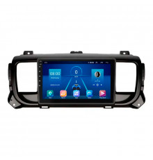 Штатная магнитола Lesko для Opel Vivaro C 2019-н.в. экран 9" 6/128Gb 4G Wi-Fi GPS Top