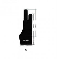 Перчатка для малювання XP-Pen AC08 з двома пальцями (розмiр S)