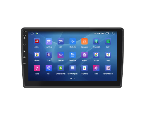 Штатная магнитола Lesko для Opel Zafira B 2005-2008 экран 9" 4/64Gb CarPlay 4G Wi-Fi GPS Prime