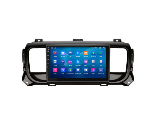 Штатная магнитола Lesko для Opel Zafira Life I 2019-н.в. экран 9" 4/64Gb CarPlay 4G Wi-Fi GPS Prime