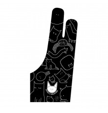 Перчатка для малювання XP-Pen ACG15 з двома пальцями Cat (розмiр Унiверсальний)