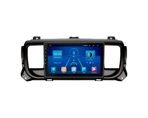 Штатная магнитола Lesko для Opel Zafira Life I 2019-н.в. экран 9" 6/128Gb 4G Wi-Fi GPS Top