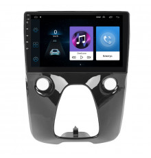 Штатная магнитола Lesko для Peugeot 108  2014-2021 экран 10" 1/16Gb Wi-Fi GPS Base