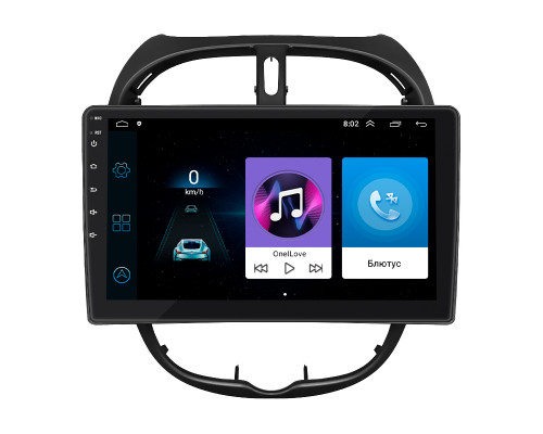 Штатная магнитола Lesko для Peugeot 206  1998-2012 экран 9" 1/16Gb Wi-Fi GPS Base