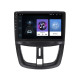 Штатная магнитола Lesko для Peugeot 207 I 2006-2009 с экраном 9", Wi-Fi и GPS