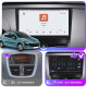 Штатная магнитола Lesko для Peugeot 207 I 2006-2009 с 9-дюймовым QLED экраном, CarPlay, 4G и GPS