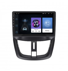 Штатная магнитола Lesko для Peugeot 207 I Рестайлинг 2009-2015 экран 9" 2/32Gb Wi-Fi GPS Base