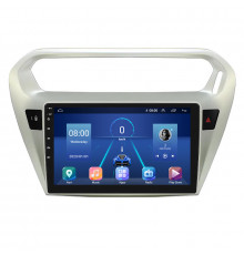 Штатная магнитола Lesko для Peugeot 301 I 2012-2016 экран 9" 2/32Gb 4G Wi-Fi GPS Top