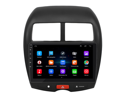 Штатная магнитола Lesko для Peugeot 4008  2012-2017 экран 10" 1/16Gb Wi-Fi GPS Base