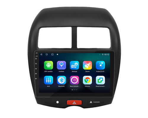 Штатная магнитола Lesko для Peugeot 4008  2012-2017 экран 10" 4/64Gb 4G Wi-Fi GPS Top