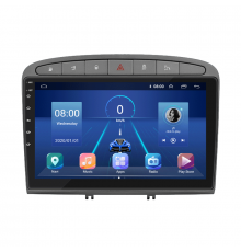 Штатная магнитола Lesko для Peugeot RCZ I Рестайлинг 2012-2015 экран 9" 6/128Gb 4G Wi-Fi GPS Top