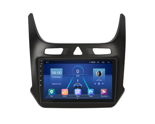 Штатная магнитола Lesko для Ravon R4  2016-2020 экран 9" 2/32Gb 4G Wi-Fi GPS Top