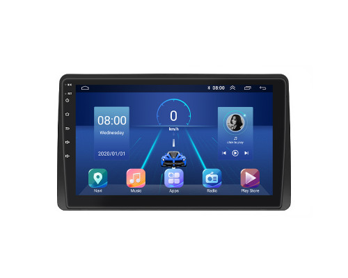 Штатная магнитола Lesko для Renault Arkana I 2019-н.в. экран 10" 4/32Gb 4G Wi-Fi GPS Top