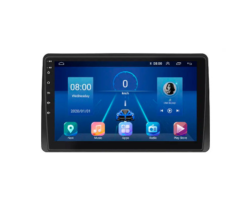 Штатная магнитола Lesko для Renault Arkana I 2019-н.в. экран 10" 6/128Gb 4G Wi-Fi GPS Top