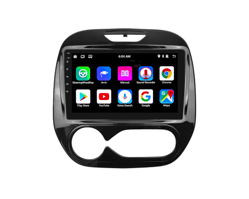 Штатная магнитола Lesko для Renault Captur I 2012-2017 экран 9" 1/16Gb Wi-Fi GPS Base