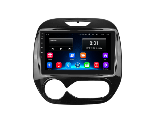 Штатная магнитола Lesko для Renault Captur I 2012-2017 экран 9" 4/64Gb 4G Wi-Fi GPS Top