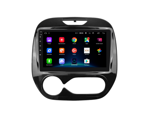 Штатная магнитола Lesko для Renault Captur I Рестайлинг 2017-2019 экран 9" 2/32Gb Wi-Fi GPS Base