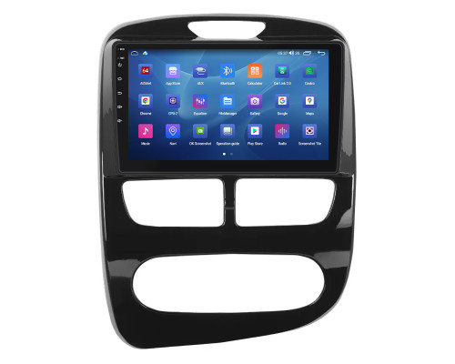 Штатная магнитола Lesko для Renault Clio IV 2012-2016 экран 9" 4/64Gb CarPlay 4G Wi-Fi GPS Prime