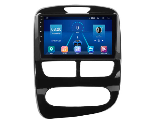 Штатная магнитола Lesko для Renault Clio IV 2012-2016 экран 9" 6/128Gb 4G Wi-Fi GPS Top
