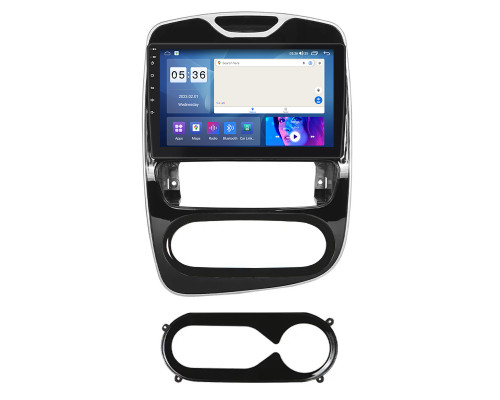 Штатная магнитола Lesko для Renault Clio IV Рестайлинг 2016-2019 экран 10" 4/64Gb CarPlay 4G Wi-Fi GPS Prime