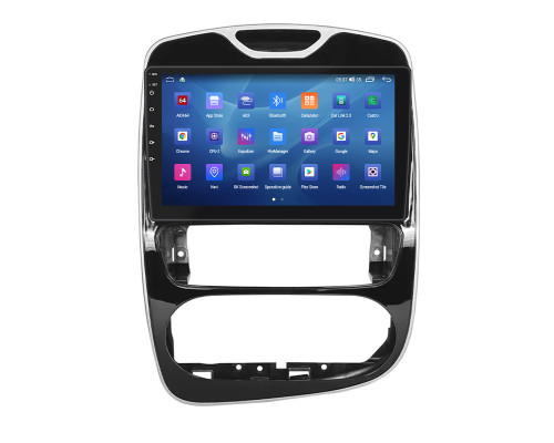 Штатная магнитола Lesko для Renault Clio IV Рестайлинг 2016-2019 экран 10" 4/64Gb CarPlay 4G Wi-Fi GPS Prime