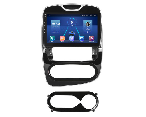 Штатная магнитола Lesko для Renault Clio IV Рестайлинг 2016-2019 экран 10" 4/64Gb 4G Wi-Fi GPS Top