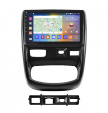 Штатная магнитола Lesko для Renault Duster I 2010-2015 экран 9" 2/32Gb CarPlay 4G Wi-Fi GPS Prime