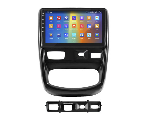 Штатная магнитола Lesko для Renault Duster I 2010-2015 экран 9" 4/64Gb CarPlay 4G Wi-Fi GPS Prime