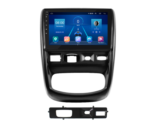 Штатная магнитола Lesko для Renault Duster I 2010-2015 экран 9" 2/32Gb 4G Wi-Fi GPS Top