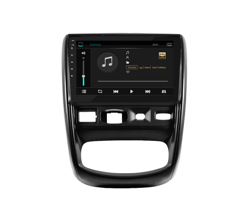 Штатная магнитола Lesko для Renault Duster I 2010-2015 экран 9" 2/32Gb 4G Wi-Fi GPS Top