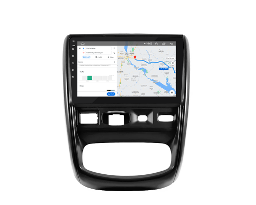 Штатная магнитола Lesko для Renault Duster I 2010-2015 экран 9" 2/32Gb 4G Wi-Fi GPS Top