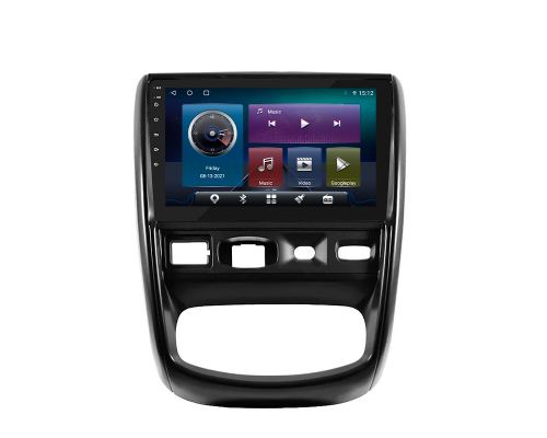 Штатная магнитола Lesko для Renault Duster I 2010-2015 экран 9" 4/64Gb 4G Wi-Fi GPS Top