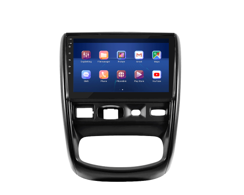 Штатная магнитола Lesko для Renault Duster I 2010-2015 экран 9" 6/128Gb 4G Wi-Fi GPS Top