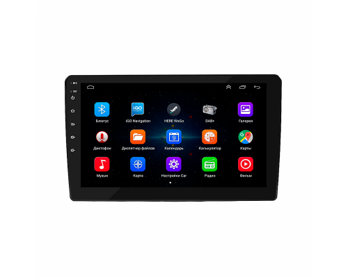 Штатная магнитола Lesko для Renault Duster I Рестайлинг 2015-2021 экран 9" 1/16Gb Wi-Fi GPS Base