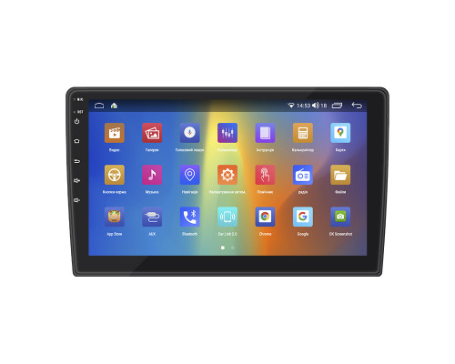 Штатная магнитола Lesko для Renault Duster I Рестайлинг 2015-2021 экран 9" 2/32Gb CarPlay 4G Wi-Fi GPS Prime