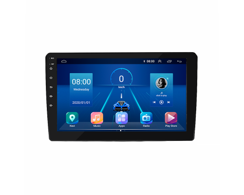 Штатная магнитола Lesko для Renault Duster I Рестайлинг 2015-2021 экран 9" 2/32Gb 4G Wi-Fi GPS Top