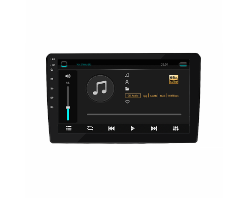 Штатная магнитола Lesko для Renault Duster I Рестайлинг 2015-2021 экран 9" 2/32Gb 4G Wi-Fi GPS Top