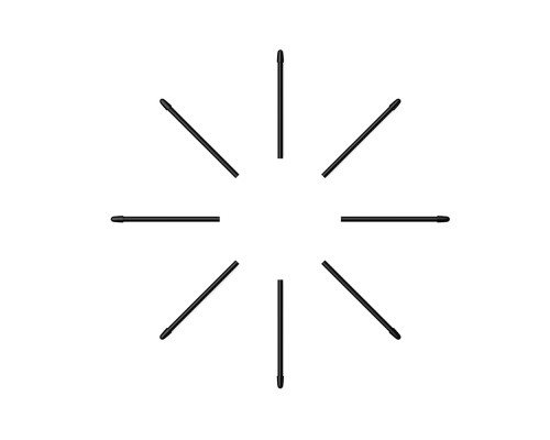 Змінні наконечники XP-Pen AC40 для P06/PH02/PH03 50 шт. (для Star G960/G960S/G960S Plus/Artist12)