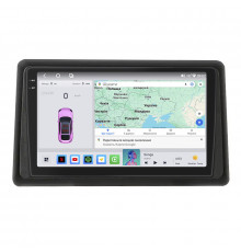 Штатная магнитола Lesko для Renault Express  2021-н.в. экран 9" 4/64 QLED CarPlay 4G Wi-Fi GPS 360 Prime