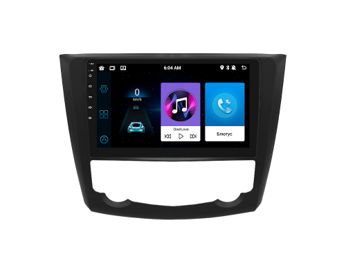 Штатная магнитола Lesko для Renault Kadjar I 2015-2018 экран 9" 1/16Gb Wi-Fi GPS Base