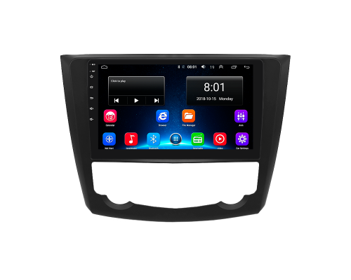 Штатная магнитола Lesko для Renault Kadjar I 2015-2018 экран 9" 2/32Gb Wi-Fi GPS Base