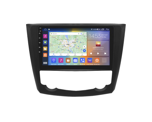 Штатная магнитола Lesko для Renault Kadjar I 2015-2018 экран 9" 4/64Gb CarPlay 4G Wi-Fi GPS Prime