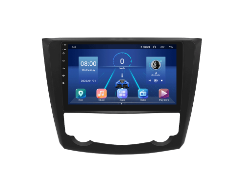 Штатная магнитола Lesko для Renault Kadjar I 2015-2018 экран 9" 6/128Gb 4G Wi-Fi GPS Top