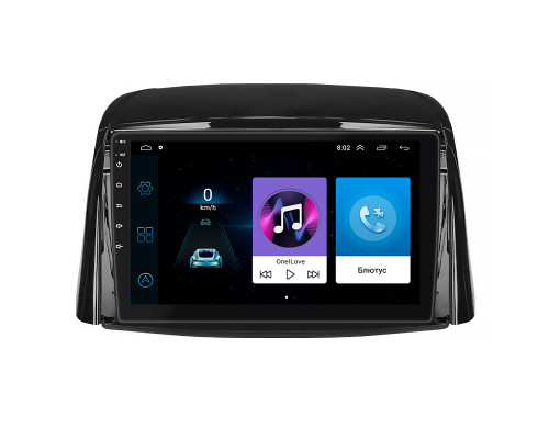 Штатная магнитола Lesko для Renault Koleos I 2008-2011 экран 9" 1/16Gb Wi-Fi GPS Base