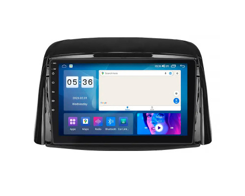 Штатная магнитола Lesko для Renault Koleos I 2008-2011 экран 9" 2/32Gb Wi-Fi GPS Base