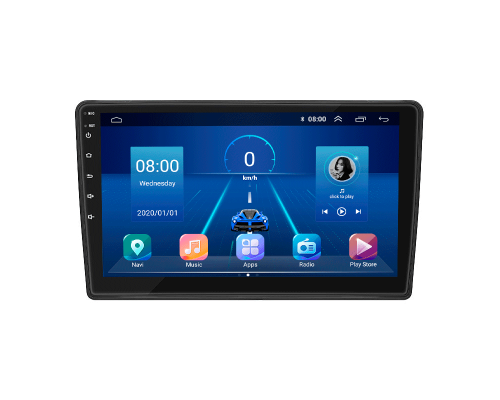 Штатная магнитола Lesko для Renault KWID  2015-н.в экран 9" 6/128Gb 4G Wi-Fi GPS Top