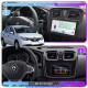 Штатная магнитола Lesko для Renault Logan II ver 2 2012-2018 экран 9" 4/64 QLED CarPlay 4G Wi-Fi GPS 360 Prime