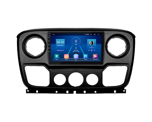 Штатная магнитола Lesko для Renault Master III 2010-2019 экран 10" 2/32Gb 4G Wi-Fi GPS Top